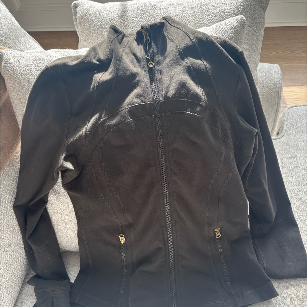 lululemon athletica Black Bomber Jacket